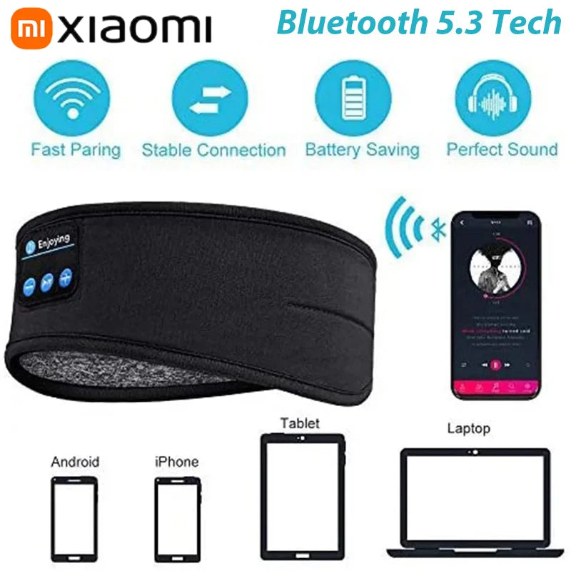 Fascia Bluetooth 5.3 per Dormire – Wellune SleepBand