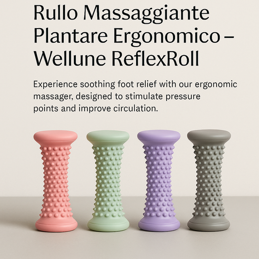 Rullo Massaggiante Plantare Ergonomico – Wellune ReflexRoll