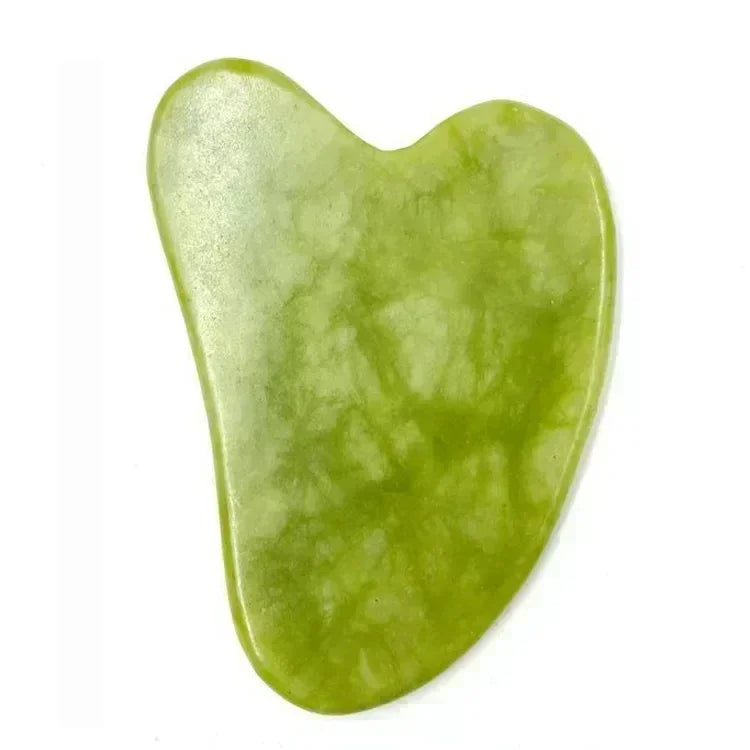 Set Massaggiatore Viso in Giada Naturale – Wellune GlowStone