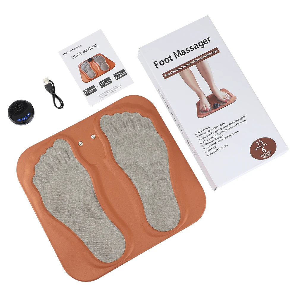 Pad Massaggiante Smart 3D per Piedi – Sollievo e Circolazione in 15 Minuti WellunePad