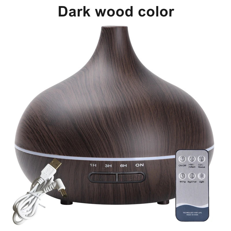 Diffusore Aromi a Ultrasuoni 550ml con LED 7 Colori – Wellune RelaxMist